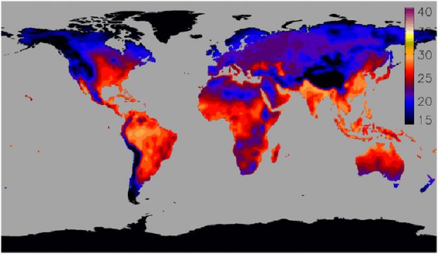 گرم ترین کشورهای جهان
