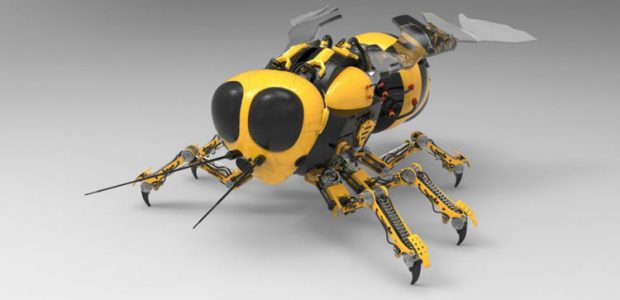 زنبور رباتیک مریخی Marsbees
