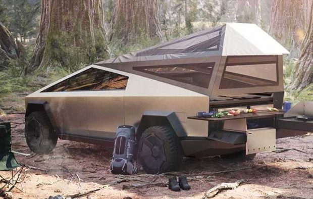 تسلا سایبرتراک خلافکاران شهر دبی را تعقیب خواهد کرد 12 تسلا سایبرتراک