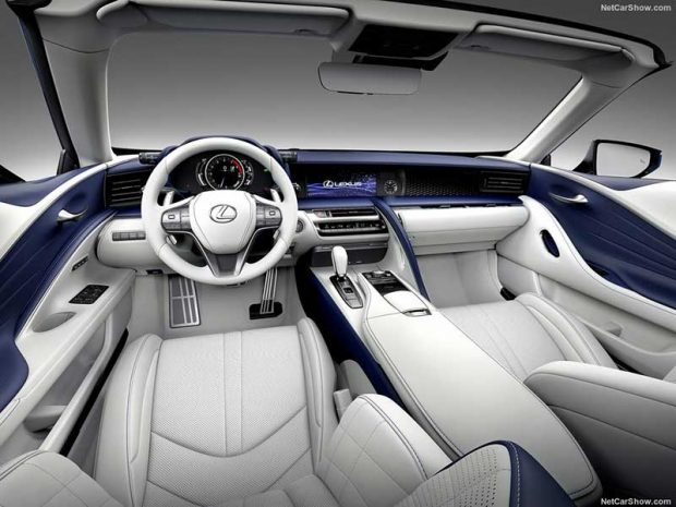 لکسوس LC500 کانورتیبل بصورت رسمی معرفی شد 8 لکسوس LC500 کانورتیبل