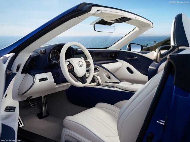 لکسوس LC500 کانورتیبل بصورت رسمی معرفی شد 9 لکسوس LC500 کانورتیبل