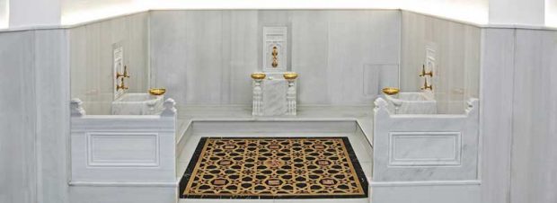 حمام خرم سلطان در ایاصوفیه استانبول را تماشا کنید 9 حمام خرم سلطان