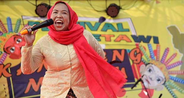 مسابقه دادزدن زنان در اندونزی