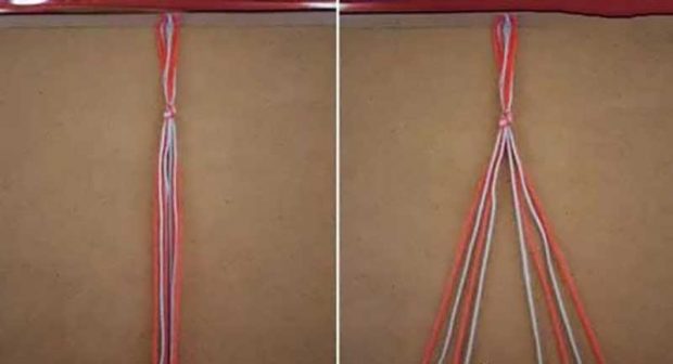 آموزش بافت دستبند با کاموا + عکس 4 آموزش بافت دستبند با کاموا