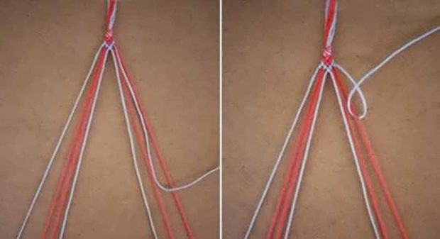 آموزش بافت دستبند با کاموا + عکس 8 آموزش بافت دستبند با کاموا