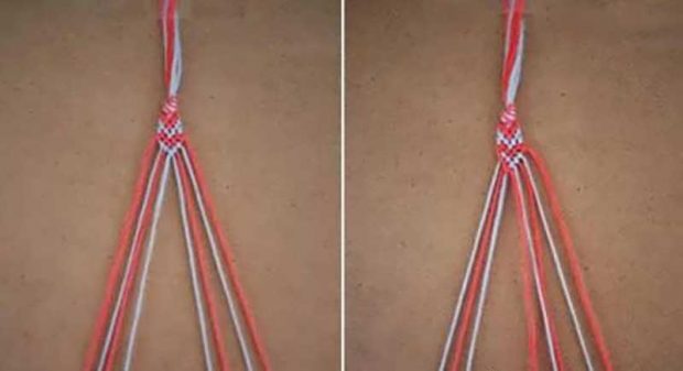 آموزش بافت دستبند با کاموا + عکس 12 آموزش بافت دستبند با کاموا