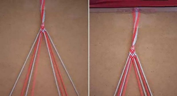 آموزش بافت دستبند با کاموا + عکس 15 آموزش بافت دستبند با کاموا