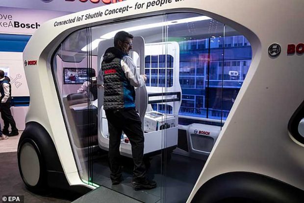 اتوبوس برقی خودران