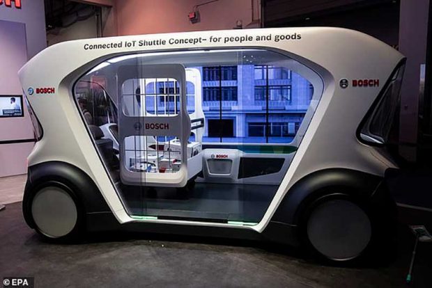 اتوبوس برقی خودران