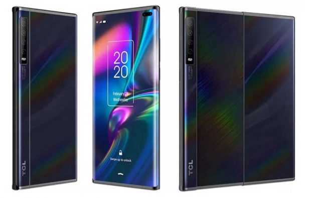گوشی با نمایشگر کشویی توسط شرکت تی سی ال معرفی می شود 6 گوشی با نمایشگر کشویی