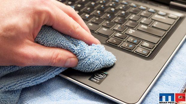 clean-laptop تمیز کردن لپ تاپ