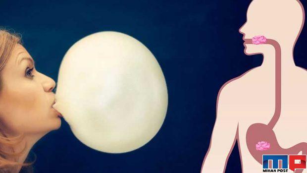 بلعیدن آدامس چه خطراتی برای انسان خواهد داشت؟ 2 بلعیدن آدامس