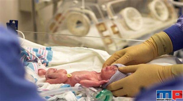 تاثیر گرمایش زمین بر تولد نوزادان نارس.
