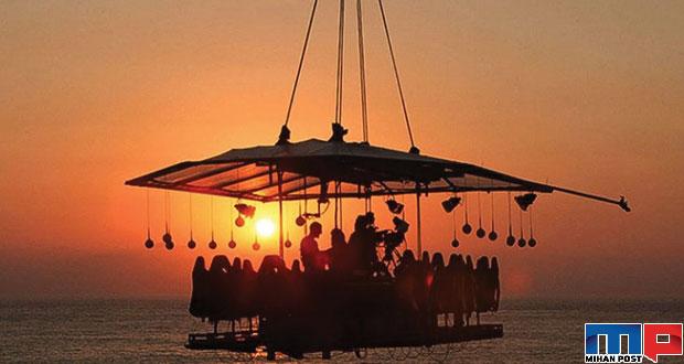 نگاهی به رستوران دینر این د اسکای Dinner In The Sky شهر دبی 28 رستوران دینر این د اسکای Dinner In The Sky