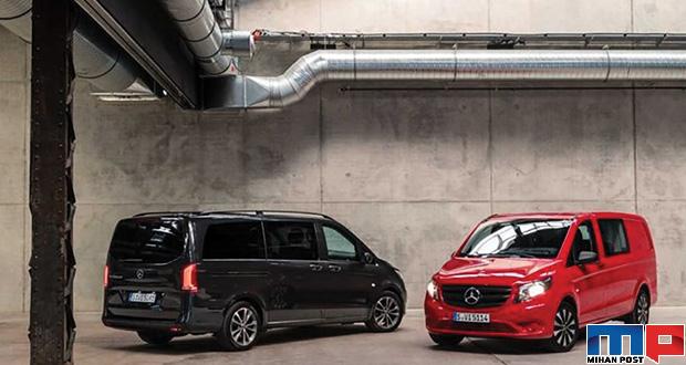 مرسدس بنز اویتو تورر eVito Tourer بصورت رسمی معرفی شد + عکس 5 مرسدس بنز اویتو تورر eVito Tourer