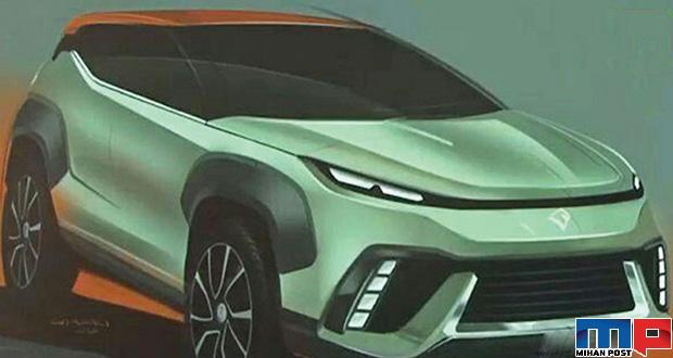 نگاهی به تصاویر و مشخصات فنی کانسپت کراس اوور ایران خودرو 6 کراس اوور ایران خودرو