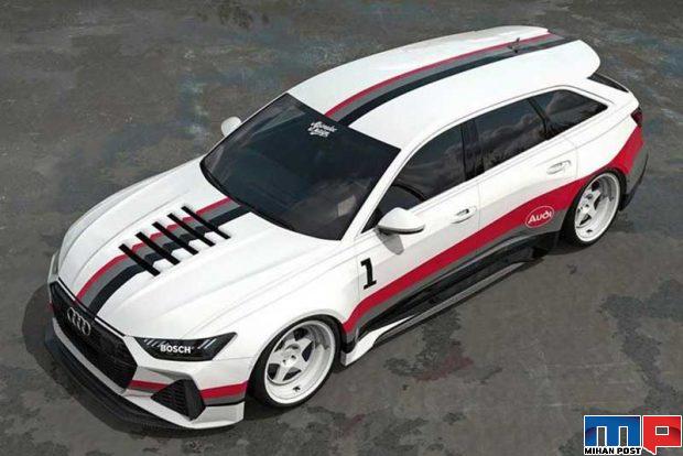 رندر گرافیکی آئودی آر اس آوانت 6 Audi RS6 Avant منتشر شد 7 آئودی آر اس آوانت 6 Audi RS6 Avant