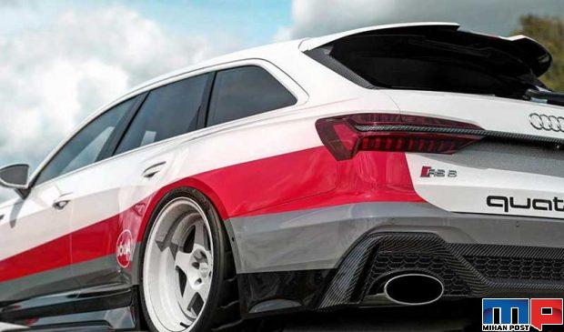 رندر گرافیکی آئودی آر اس آوانت 6 Audi RS6 Avant منتشر شد 9 آئودی آر اس آوانت 6 Audi RS6 Avant