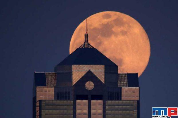 تصاویر ابر ماه صورتی 20 فروردین 99 و تاثیر آن بر روی زمین ؟ 19 ابر ماه صورتی