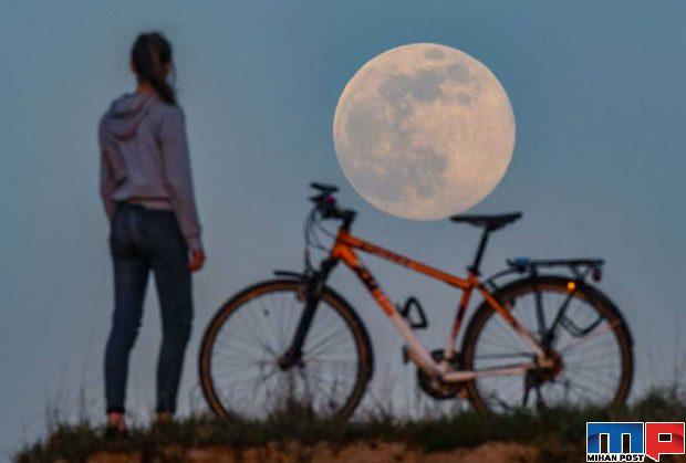 تصاویر ابر ماه صورتی 20 فروردین 99 و تاثیر آن بر روی زمین ؟ 9 ابر ماه صورتی