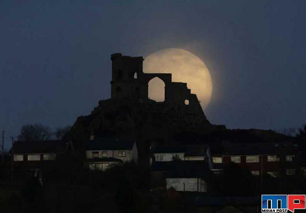 تصاویر ابر ماه صورتی 20 فروردین 99 و تاثیر آن بر روی زمین ؟ 11 ابر ماه صورتی