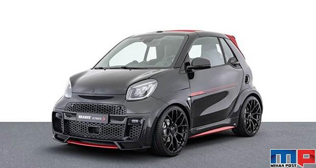 رونمایی از اسمارت EQ فورتو با تیونینگ برابوس + عکس 1 اسمارت EQ فورتو با تیونینگ برابوس