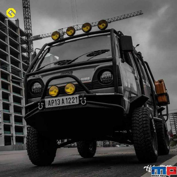 بامزه ترین ون دنیا خودرو ماروتی سوزوکی جیمنی 3 بامزه ترین ون دنیا