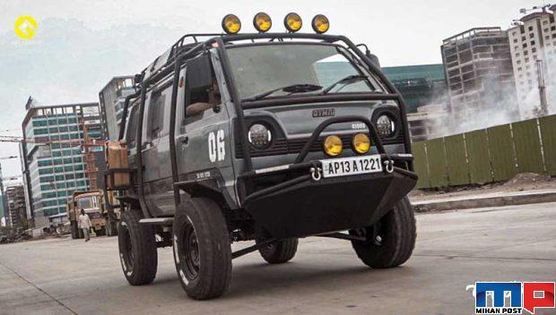 بامزه ترین ون دنیا خودرو ماروتی سوزوکی جیمنی 2 بامزه ترین ون دنیا