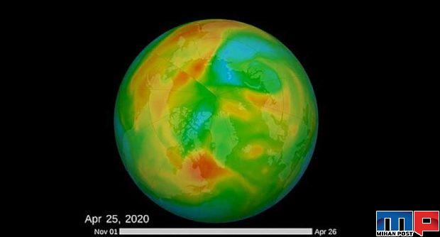 ترمیم بزرگترین حفره لایه اوزون در قطب شمال ! 3 ترمیم بزرگترین حفره لایه اوزون در قطب شمال