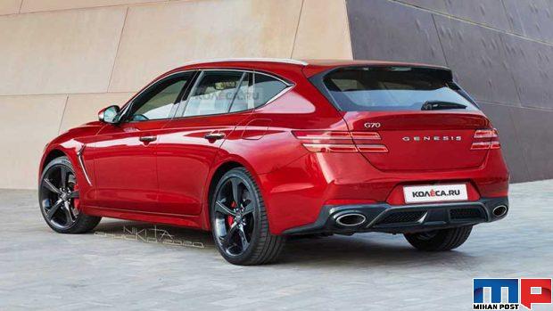 رندری جذاب و خیرهکننده از جنسیس Genesis G70 4 جنسیس Genesis G70 1 1