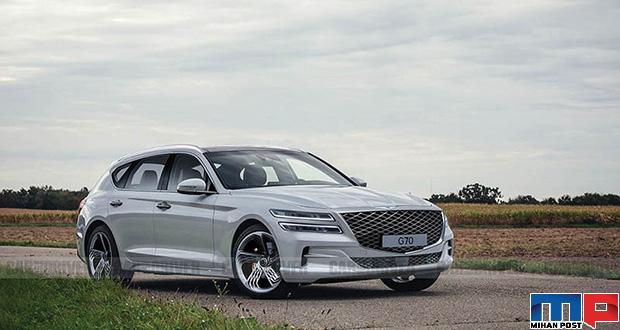 رندری جذاب و خیرهکننده از جنسیس Genesis G70 9 جنسیس Genesis G70 1 3