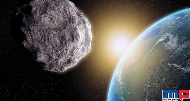 حرکت سیارکی بزرگ از کنار زمین