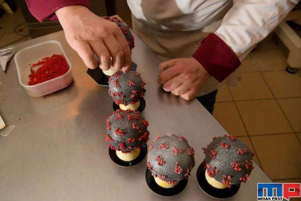 تصاویری دیدنی از خلاقیت و شوخی آشپزها با ویروس کرونا 2 خلاقیت آشپزها با ویروس کرونا