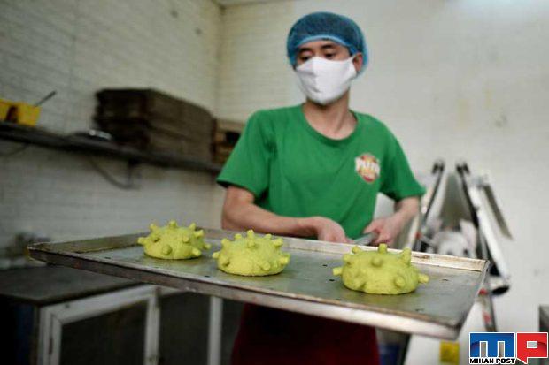 تصاویری دیدنی از خلاقیت و شوخی آشپزها با ویروس کرونا 5 خلاقیت آشپزها با ویروس کرونا