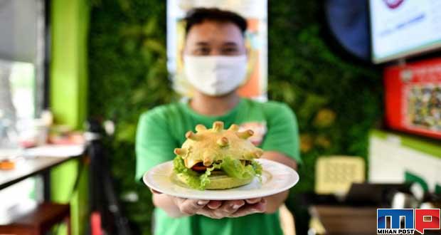 تصاویری دیدنی از خلاقیت و شوخی آشپزها با ویروس کرونا 9 خلاقیت و شوخی آشپزها با ویروس کرونا