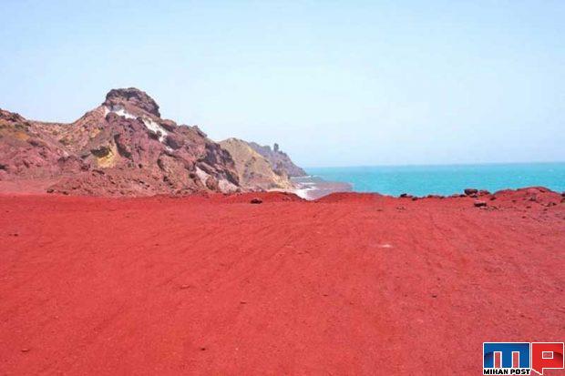 ساحل سرخ جزیره هرمز