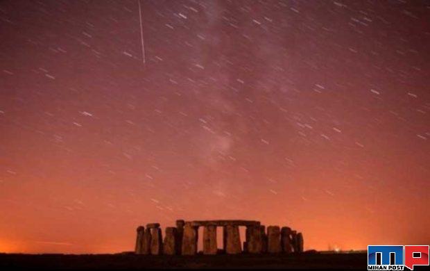 شهاب باران نیم کره شمالی زمین