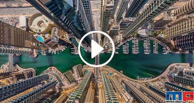 ویدیویی تماشایی و کمتر دیده شده از شهر مدرن دبی