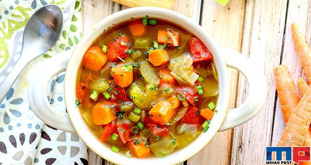 طرز تهیه سوپ کلم برای لاغری که می توانید در رژیم غذایی خود استفاده کنید 6 طرز تهیه سوپ کلم برای لاغری