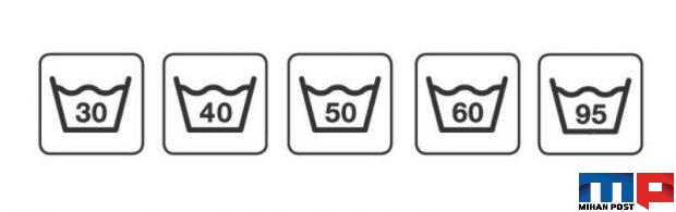 علائم شستشوی لباس ها که روی آنها میبینیم چه معنی دارد ؟ 8 علائم شستشوی لباس ها