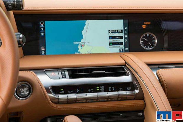 نگاهی به لکسوس ال سی LC کوپه 2021 + عکس 7 لکسوس ال سی LC کوپه 2021