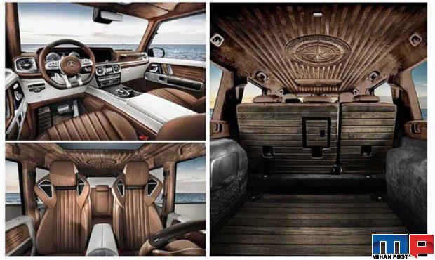 رونمایی از مرسدس AMG G63 با کابینی از جنس چوب + عکس 6 مرسدس AMG G63