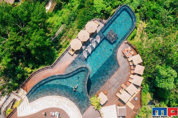 نگاهی به هتل هنگینگ گاردن بالی Hanging Gardens of Bali 2 هنگینگ گاردن بالی Hanging Gardens of Bali