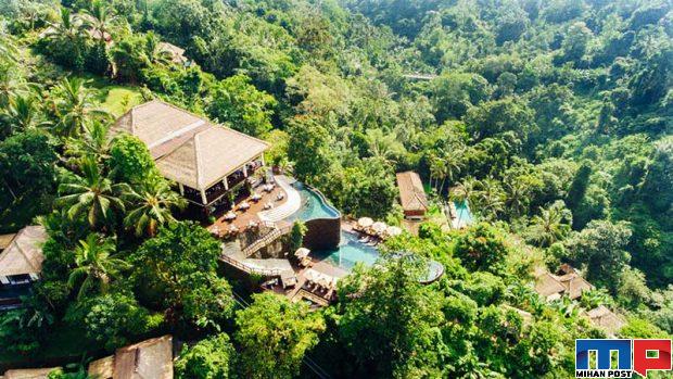 نگاهی به هتل هنگینگ گاردن بالی Hanging Gardens of Bali 3 هنگینگ گاردن بالی Hanging Gardens of Bali
