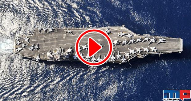 ویدیو هشدار شبانه نیروی دریایی سپاه به ناوهای آمریکا در خلیج فارس 9 ویدیو هشدار دریایی سپاه به ناوهای آمریکا