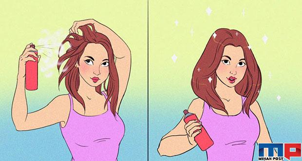 چگونه بدون حمام رفتن تمیز بمانیم ؟ 6 چگونه بدون حمام رفتن تمیز بمانیم