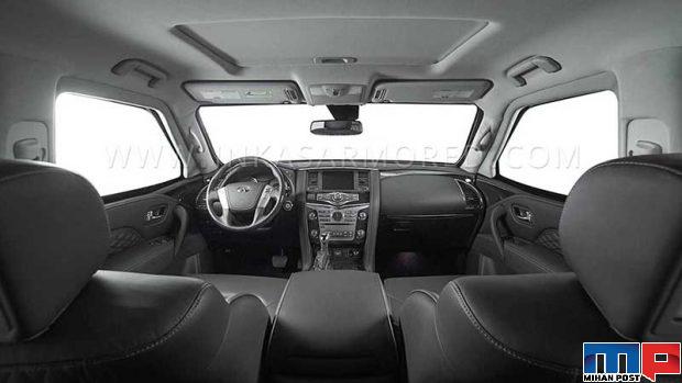 نگاهی دقیق به اینفینیتی QX80 اینکاس + عکس 4 اینفینیتی QX80 اینکاس