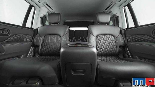 نگاهی دقیق به اینفینیتی QX80 اینکاس + عکس 6 اینفینیتی QX80 اینکاس