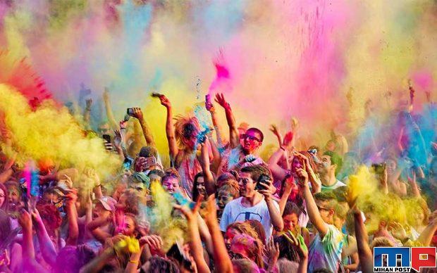 تصاویر جذاب و تماشایی از جشن هولی در هند 3 جشن هولی در هند