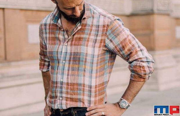 آشنایی با مهمترین نکات پیش از خرید پیراهن چهارخانه مردانه 9 خرید پیراهن چهارخانه مردانه